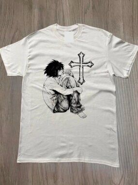 Anime Goth Cross T-Shirt